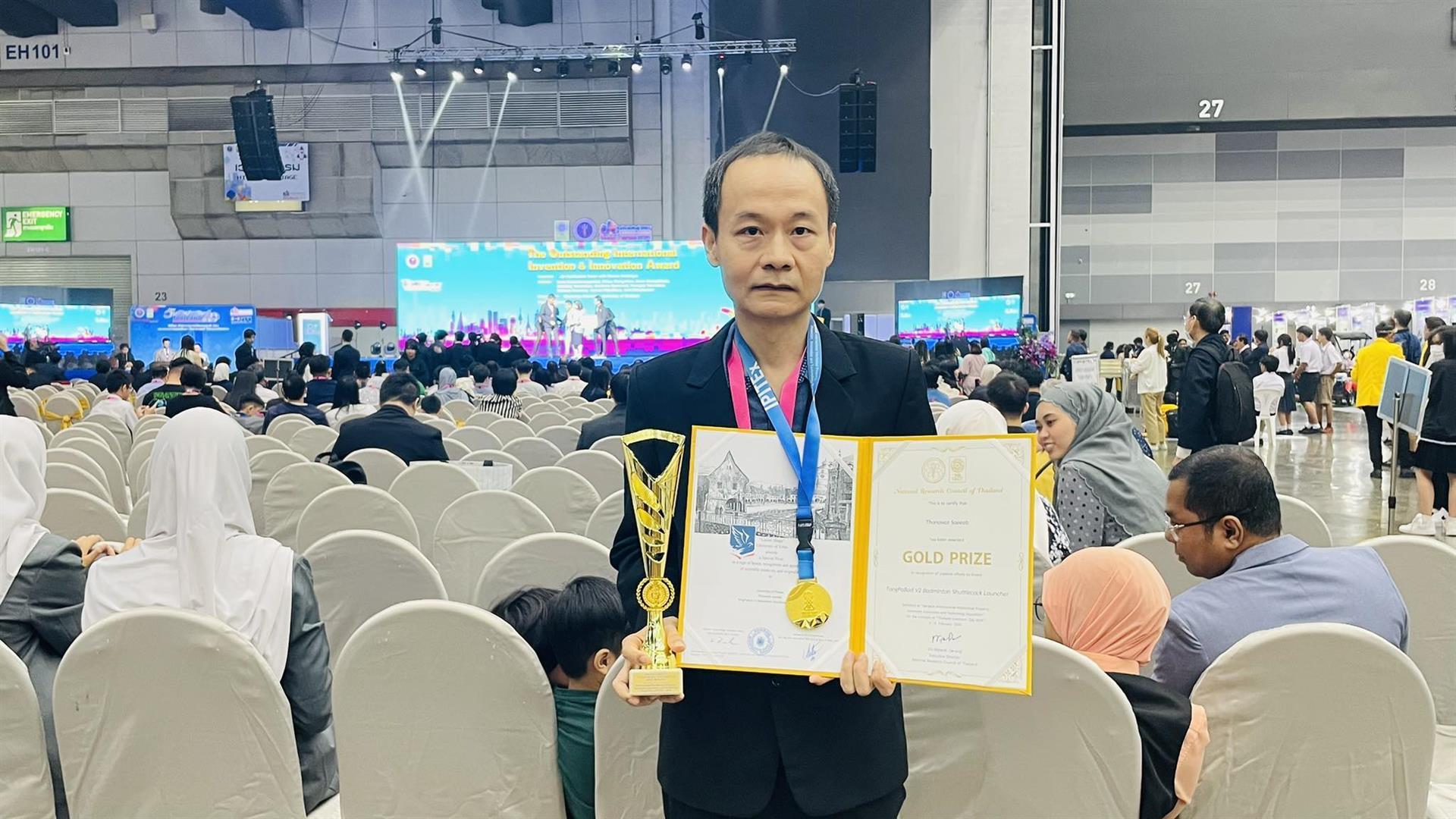 ICT at UP, Professor Thanawat Sae-iab, has received three prestigious ...