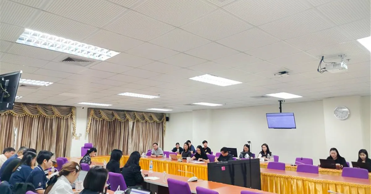 กองแผนงาน มหาวิทยาลัยพะเยา เข้าร่วมประชุมเตรียมความพร้อมการประเมินคุณภาพการศึกษาภายใน ตามเกณฑ์ EdPEx ปีการศึกษา 2568