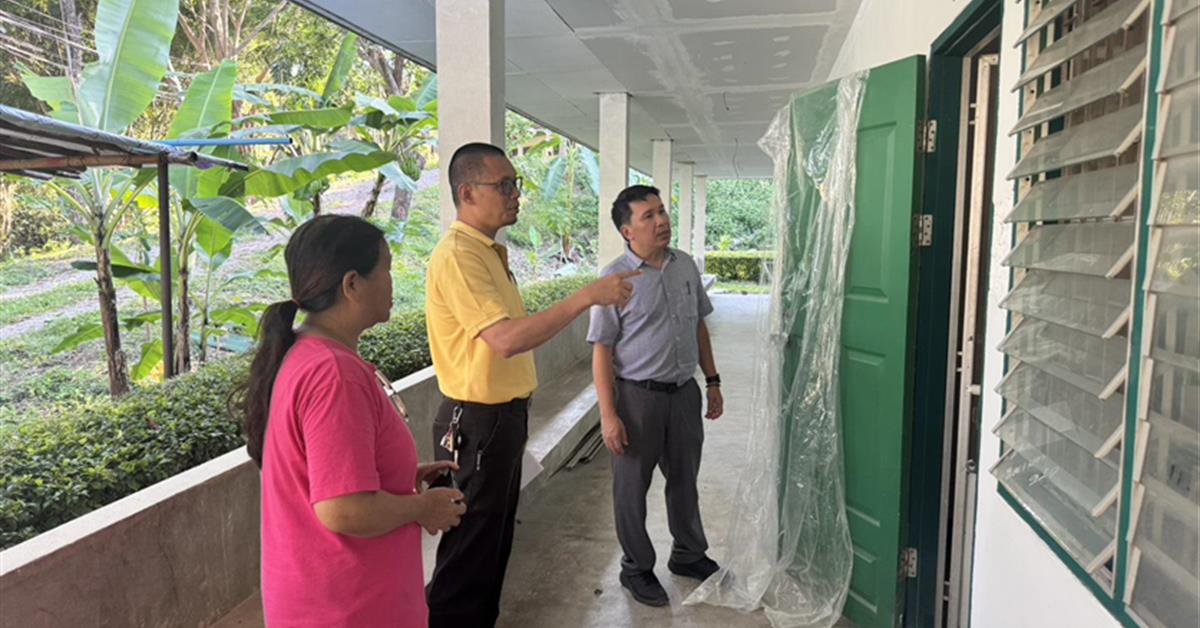 ปรับปรุงอาคารหอพัก มพ. (หอเขียว) รองรับการให้บริการแก่นิสิตหอพัก