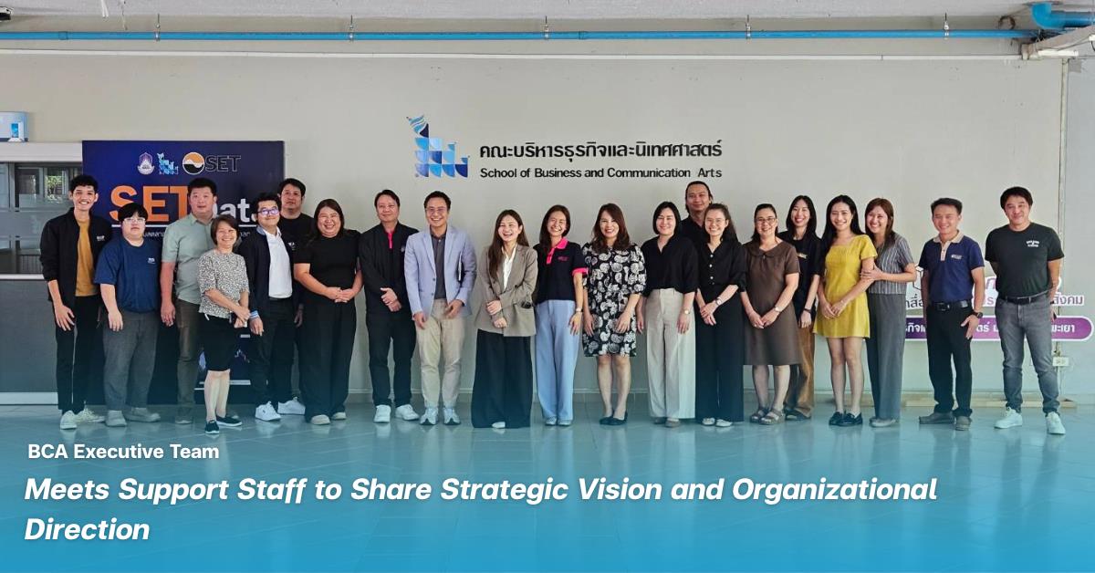 BCA Executive Team Meets Support Staff to Share Strategic Vision and Organizational Direction
