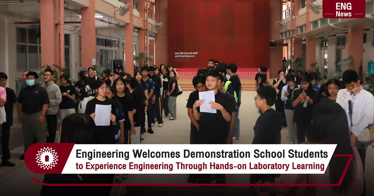 Engineering Welcomes Demonstration School Students to Experience Engineering Through Hands-on Laboratory Learning