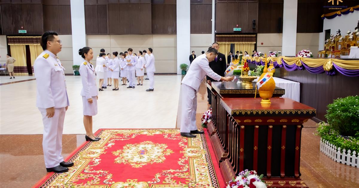 Demonstration School, University of Phayao Joins Wreath-Laying Ceremony in Commemoration of the University’s 15th Anniversary