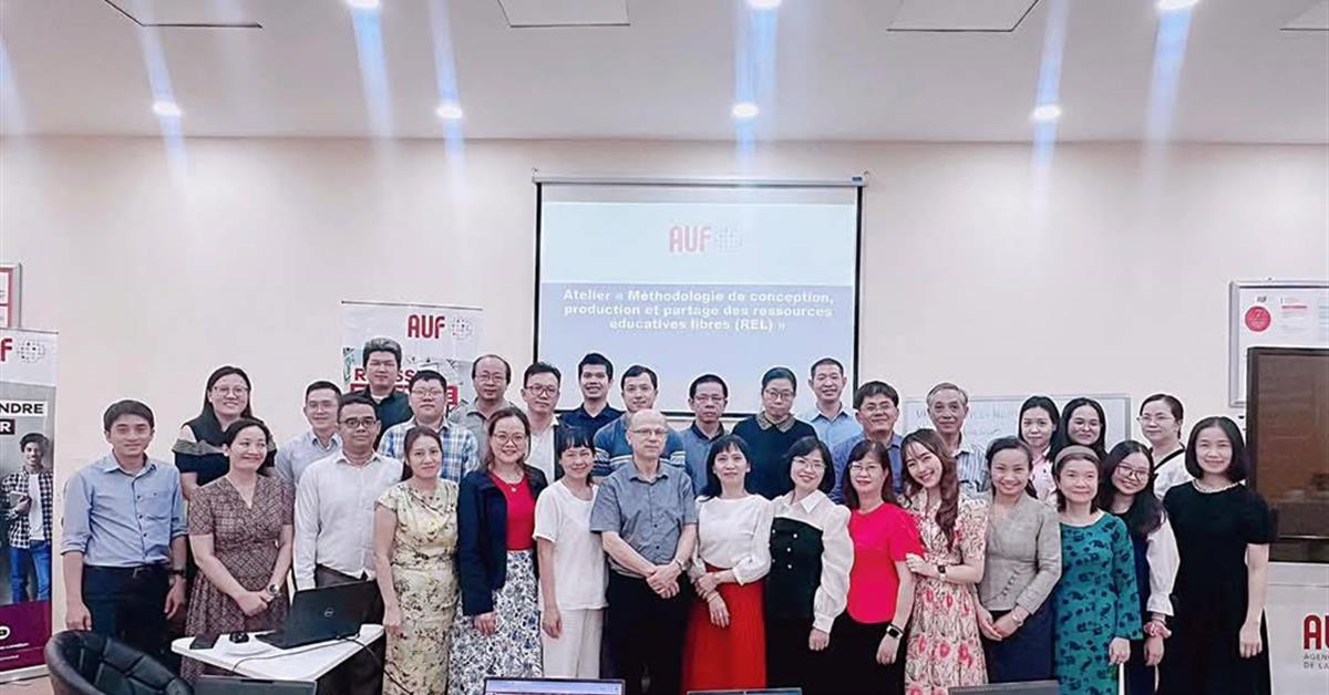 School of Liberal Arts Participates in Workshop on the Development and Sharing of Open Educational Resources in Vietnam