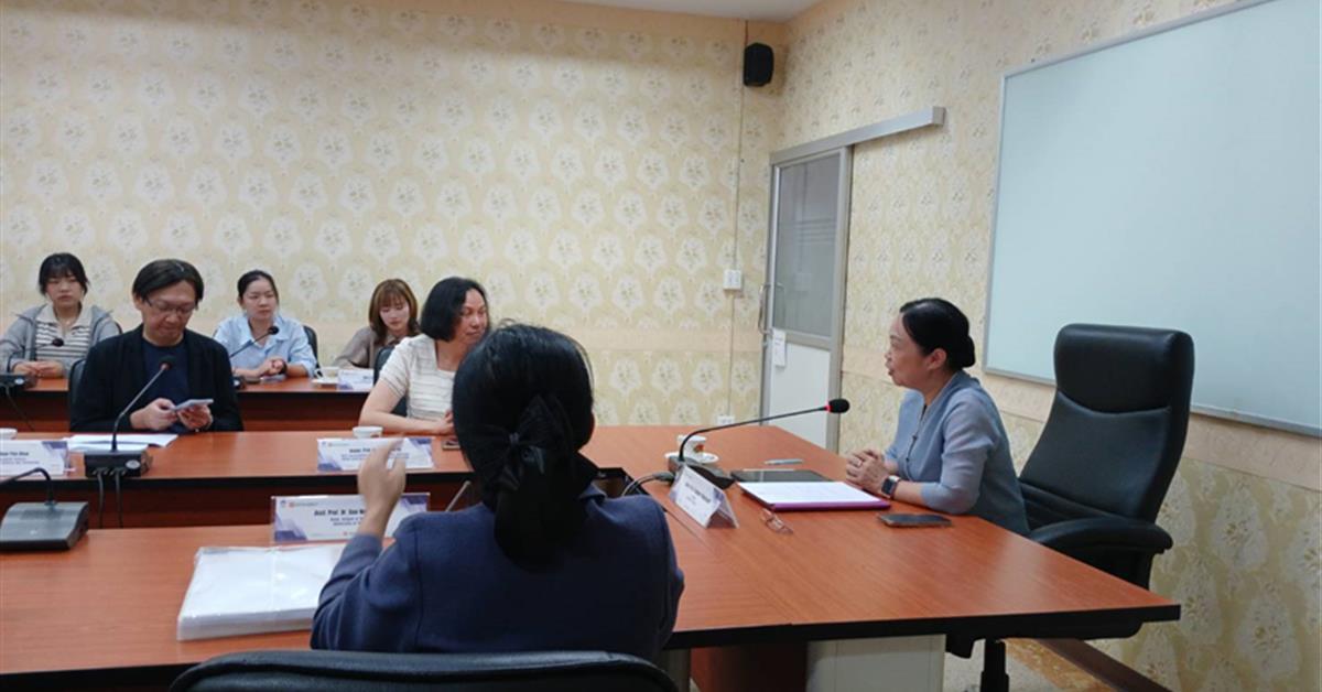 ม.พะเยา ต้อนรับคณะผู้บริหารและนิสิตจาก Chang Gung University of Science and Technology, Taiwan