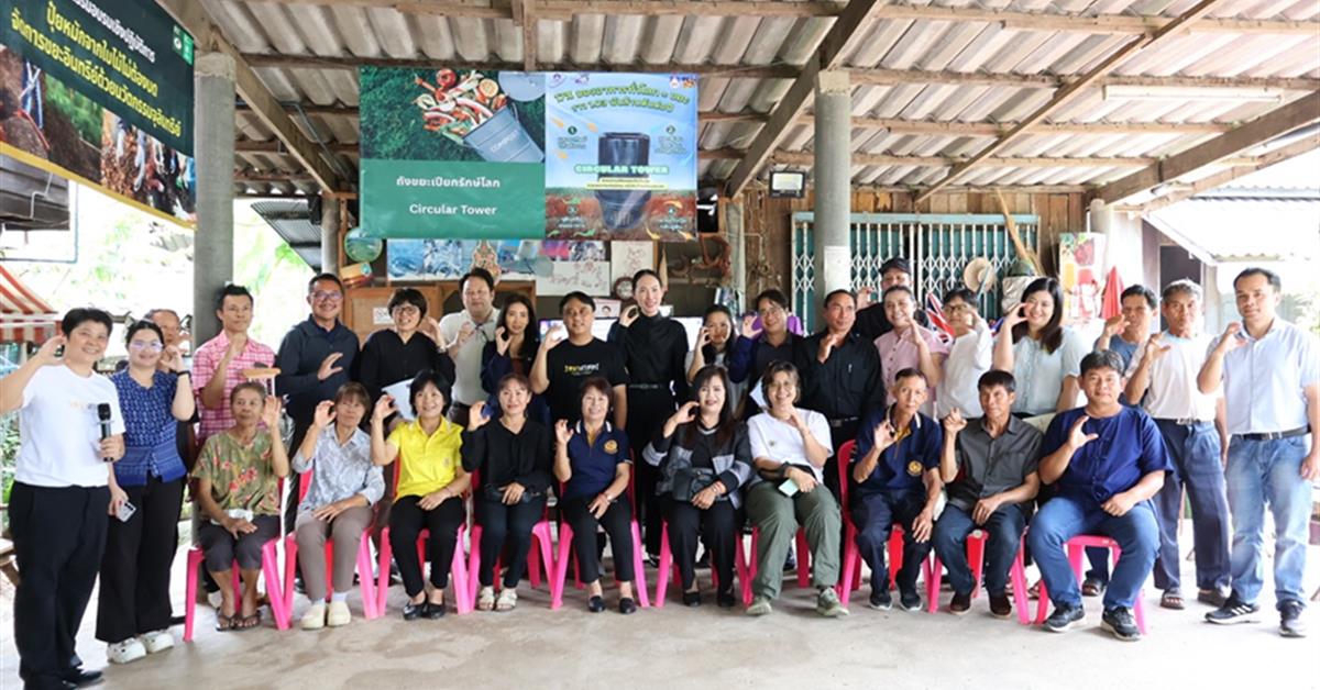 คณะวิทยาศาสตร์ นำเสนอความก้าวหน้าโครงการวิจัยลดก๊าซเรือนกระจก ต่อคณะกรรมการ Reinventing University