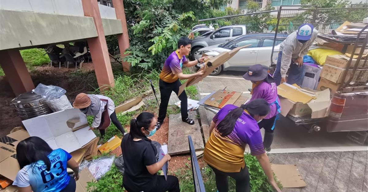 คณะสหเวชศาสตร์ มหาวิทยาลัยพะเยา big cleaning day Green Office