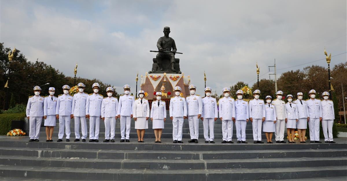 คณะเภสัชศาสตร์ เข้าร่วมในพิธีวางพานพุ่มวันยุทธหัตถีสมเด็จพระนเรศวรมหาราช