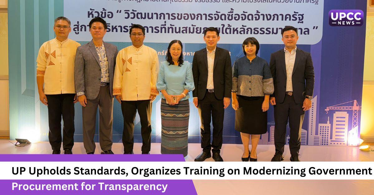  Training on Modernizing Government Procurement for Transparency