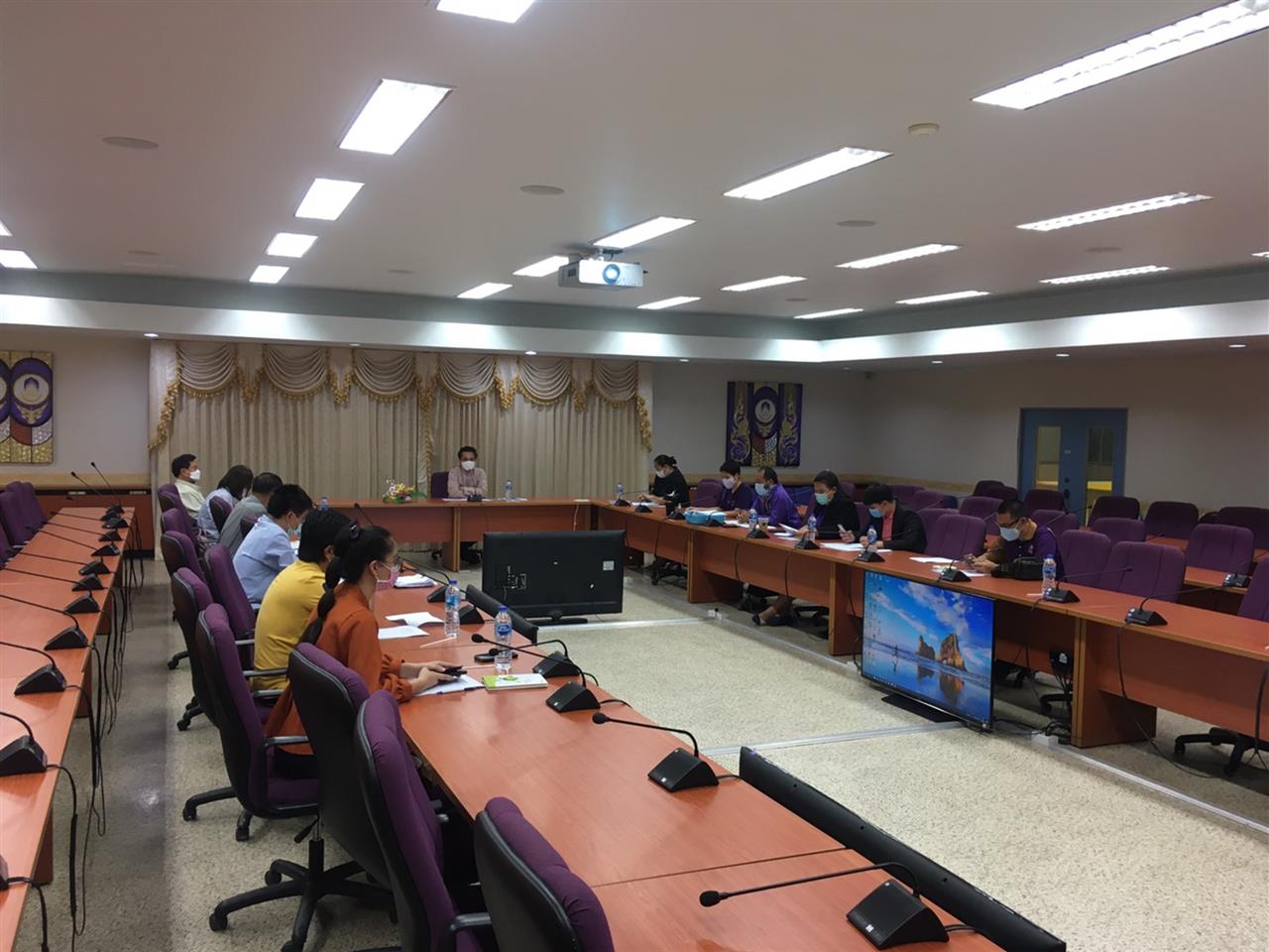 ประชุมหารือในการเตรียมความพร้อมการรับนิสิตใหม่เข้าหอพัก ประจำปีการศึกษา 2563