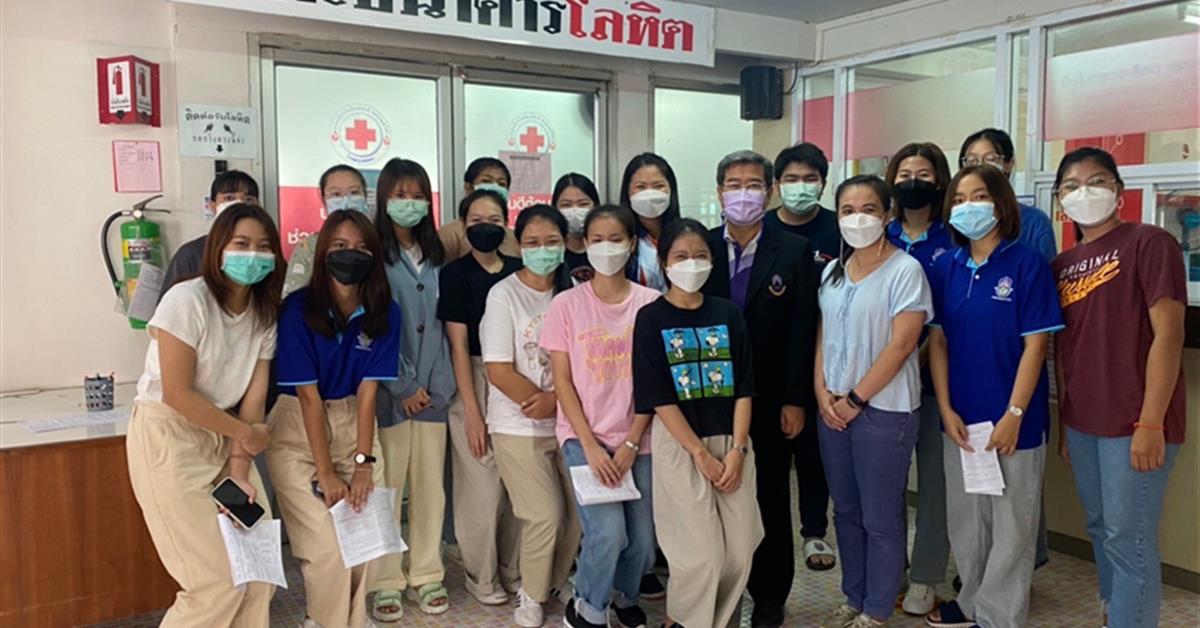 MTUP student donate blood