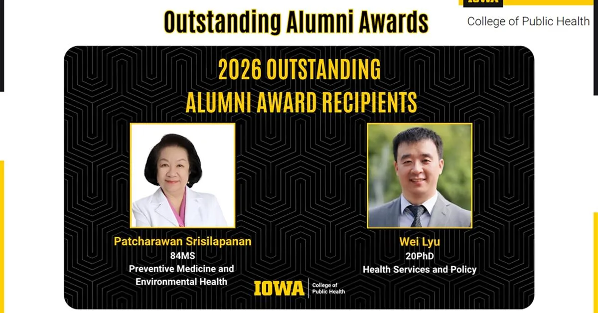 คณบดีคณะทันตแพทยศาสตร์ ม.พะเยา รับรางวัลศิษย์เก่าดีเด่น University of Iowa     จากผลงานเชื่อมสุขภาพช่องปากสู่การพัฒนาสุขภาพประชาชน