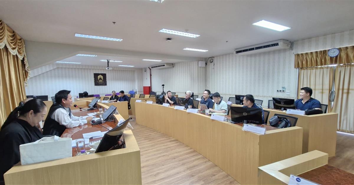 กองกิจการนิสิต จัดประชุมคณะกรรมการด้านกิจการนิสิตและพัฒนาคุณภาพนิสิต ครั้งที่ 8