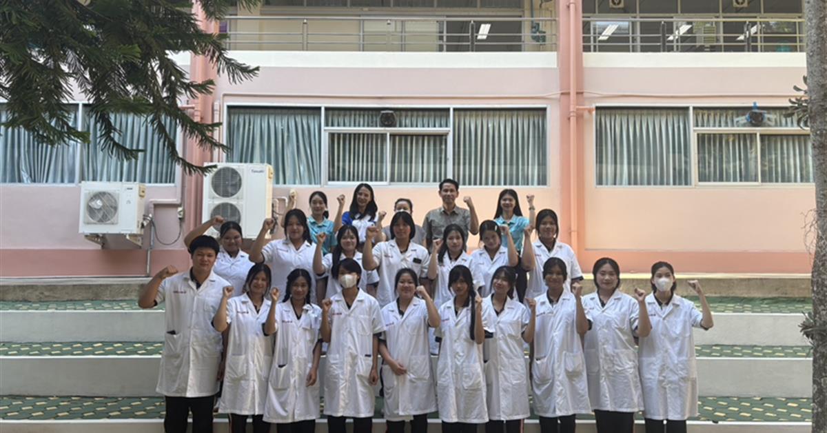 คณะวิทยาศาสตร์ดำเนินกิจกรรมบริการวิชาการ โรงเรียนแจ้ห่มวิทยา จังหวัดลำปาง นักเรียนห้องเรียนพิเศษวิทยาศาสตร์  คณิตศาสตร์  เทคโนโลยีและสิ่งแวดล้อม  ระดับชั้นมัธยมศึกษาปีที่ 4