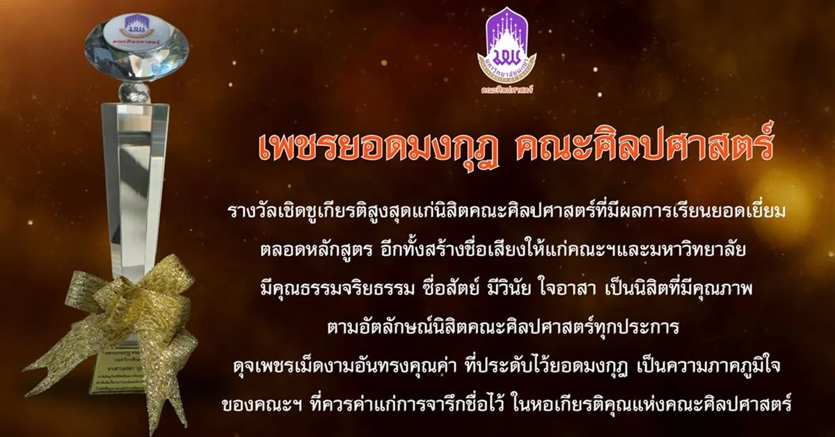 School of Liberal Arts, University of Phayao, Presents the "Lib’Arts Idols" Awards for the 2026 Academic Year