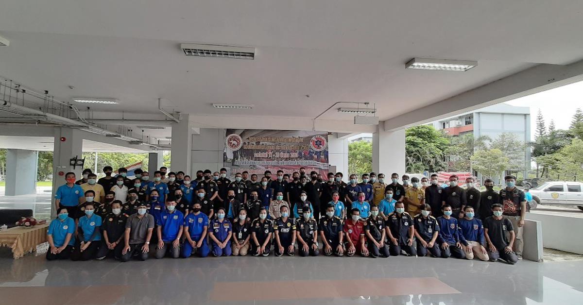 วิทยาเขตเชียงราย ต้อนรับคณะอบรมกู้ชีพกู้ภัยตอบโต้สถานการณ์ฉุกเฉิน อบจ.เชียงราย