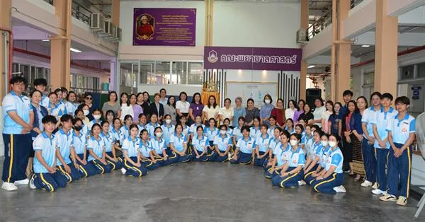 กิจกรรมทำบุญตักบาตร เนื่องในโอกาสวันคล้ายวันสถาปนาคณะพยาบาลศาสตร์ ครบรอบ ๒๓ ปี